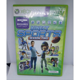 Jogo Xbox 360 Original Kinect Sports Sensor Two