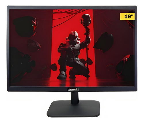 Monitor Led 19 Enterprise 19epr-bq Preto Vesa Widescreen