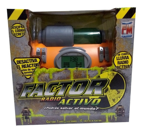 Juego De Mesa Fotorama Factor Radioactivo 1185