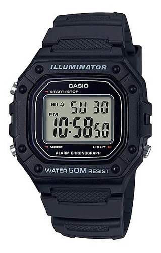 Relógio Casio Masculino Digital Esportivo Preto Prova D´agua