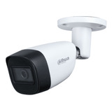 Dahua Cámara Bullet Hfw1200cmna 1080p Resolución 2mp Lente 2.8 Mm 101 Grados De Apertura  Ir Inteligente De Hasta 30mts Formatos Múltiples De Video Protección Ip67 Estilo Bala  Blanco