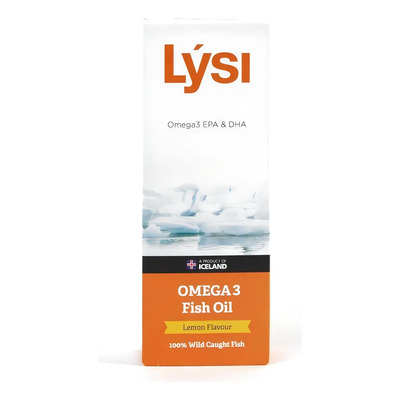 Lýsi Omega 3 Aceite de Pescado Líquido 240 ml Sabor Limón Sin Gluten | MercadoLibre