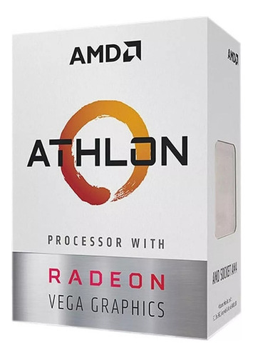 Procesador Amd Athlon 200ge Yd200gc6fbbox De 2 Núcleos Y  3.