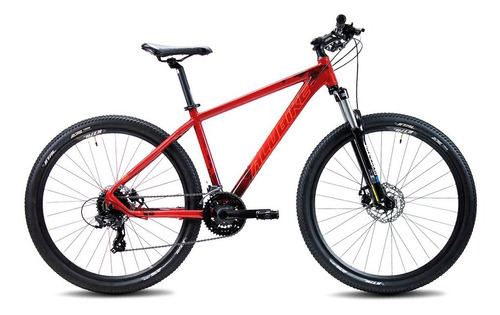 Bicicleta Alubike Sierra R29 Rojo Aluminio 24v Color Rojo 