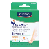 Curitas El Gallo Parche Para Callos, Alivia El Dolor 6 Pieza