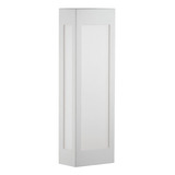 Arandela Externa Branco E27 40cm Retangular Alz65