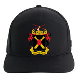 Gorra Arma Artilleria Ejercito Col 5 Paneles Premiun Black 