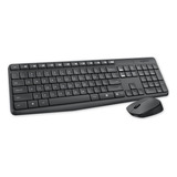 Combo Kit Teclado Y Mouse Inalambrico Logitech Mk235 Usb Pc