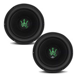 Kit 02 Subwoofer Magnum Rex Green Boca 12 Pol 400w Rms