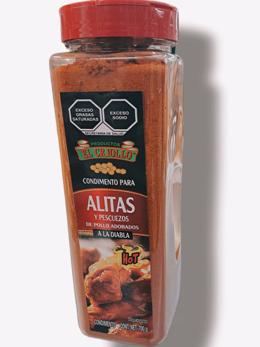 Condimento Para Marinar Alitas Criollo 700gr 