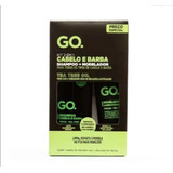 Kit Shampoo De Barba + Balm Modelador Go. Tea Tree