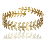 Pulsera Brazalete Delicado Bodychain Laurel Dorado