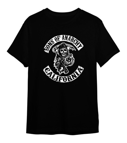 Camiseta Camisa Sons Of Anarchy California Soa Unissex 
