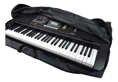 Teclado Musical Arranjador 61 Teclas Sensit Hk812- Usb+ Capa