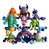 Figuras Colección Serie Animada Monster Inc Set X9