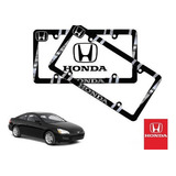 Par Porta Placas Honda Accord Coupe 3.0 2003 A 2007 Original