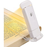 Luz Led Para Leer Libros Lectura Con Clip Ajustable Portatil