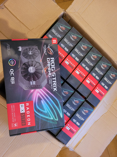 Placa De Video Asus Rog Strix Radeon Rx 570 8gb Lote X 8