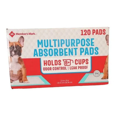 Tapete Entrenador Para Perro Member's Mark Con 120 Piezas Blanco