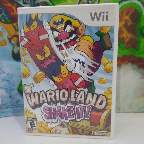 Wario Land Shake It Nintendo Wii Original 