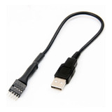 Datos Internos De Placa Base De Pc De 9 Pines Macho A Usb A