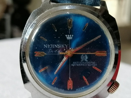 Reloj Nijinsky Deluxe Vintagecaballero Cuerda 21 Joyasoferta