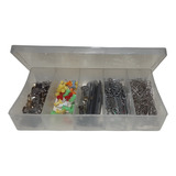 Caja Plástica Organizadora De 21x10,5x3,5 Cm. (pack 2 Uds)