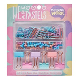 Kit De Escritorio Mooving 3 En 1 (binder/clips/chinches)