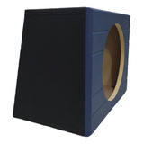 Cajón Para Subwoofer Sellado De 10 Pulgadas Color Azul