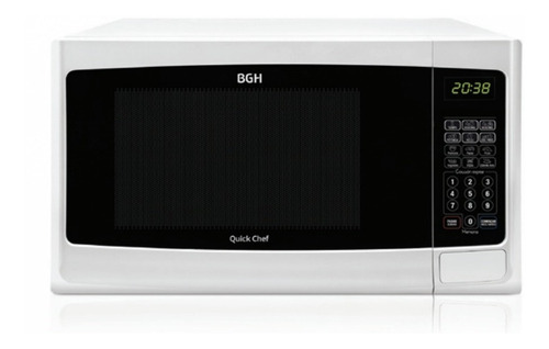 Microondas Bgh Quick Chef B120de   Blanco 20l 220v