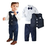 Conjunto Formal For Bebés Niños Traje De Caballero For Niñ .