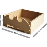 Caja De Madera Decorativa Batman Para Regalo Sorpresa