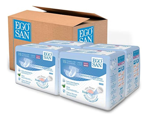 Egosan Maxi Incontinence Desechable Pañal Para Adultos Breve