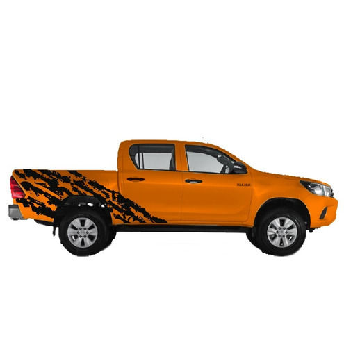 Toyota Hilux, Calco Ploteo Modelo Shred 2