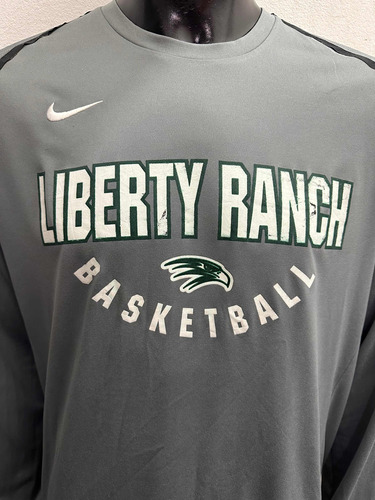 Remera Nike Dri Fit Liberty Ranch Basketball Talle Xl