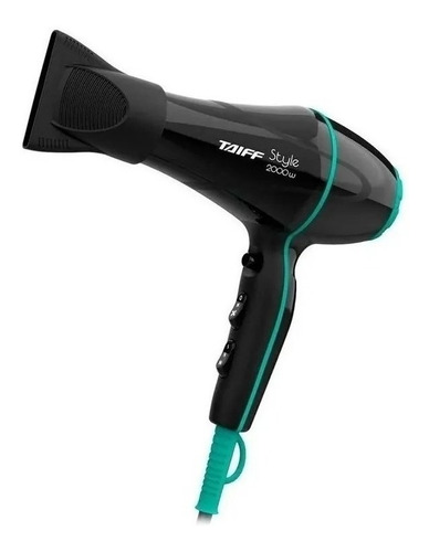 Secador De Cabelos 2000w Profissional Taiff Style Preto 110v