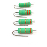 Kit 04 Resistor De Potencia 3,3r 5% 5w  