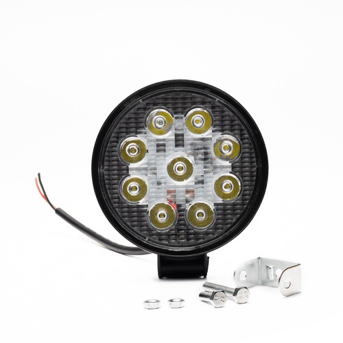 Faro Led Auxiliar Proyector 9 Led 27w 4x4 Agro Off Road
