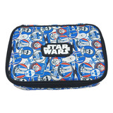 Canopla Cartuchera Trend Grande Star Wars Mooving Color Azul