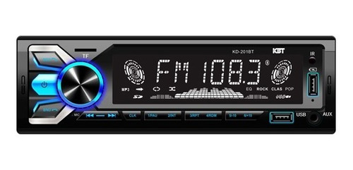 Radio Para Carro Barato Kombat Kd-201bt Bluetooth
