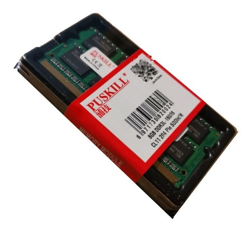 8 Gb 2rx8 Pc3l 12800s Memoria Ram Laptop Puskill