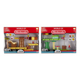 Super Mario Bros U Micro Land Pack 2 Sets Jakks Pacific Color Multicolor