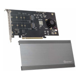 Io Crest Dual M.2 Nvme Puertos Raid A Pcie 3.0 X16 Interface