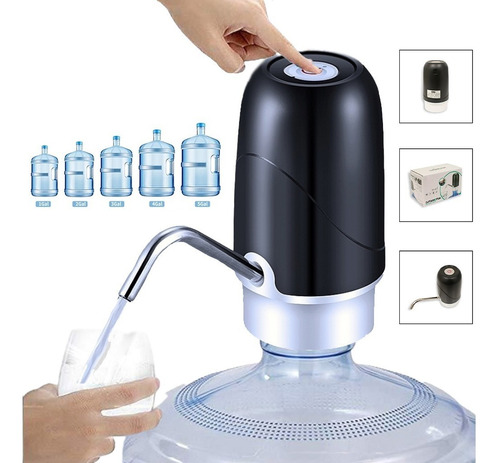 Dispensador De Agua Automatico Bomba Portatil Usb Recargable