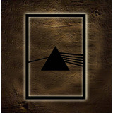 Cuadro Pink Floyd Con Luz Led Calida - 71x50 Cmts