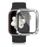 Funda Protectora Para Apple Watch 40mm Full Cover Strass 