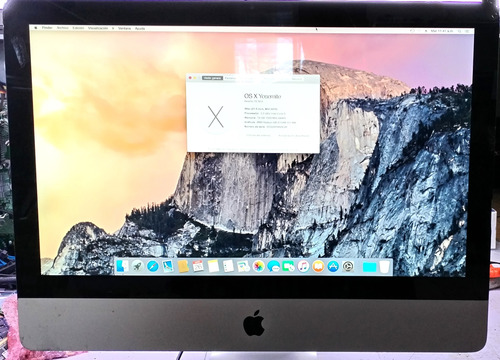 Mac iMac A1311 2011md Core I5 500hd 16rm 6770m 512mb Detalle