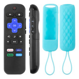 Controles Remoto Para Hisense Roku Tv Smart Pantalla+funda