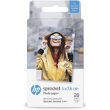 Papel Fotográfico Hp Sprocket 2x3 Premium Zink Sticky Back 2