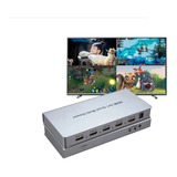 Multi Viewer Switch Hdmi 4x1 1080p High Multiviewe